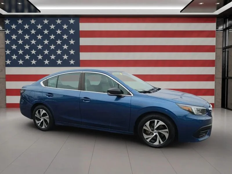 Used 2021 Blue Subaru Sedan 4D AWD 2.5L H4 image 9