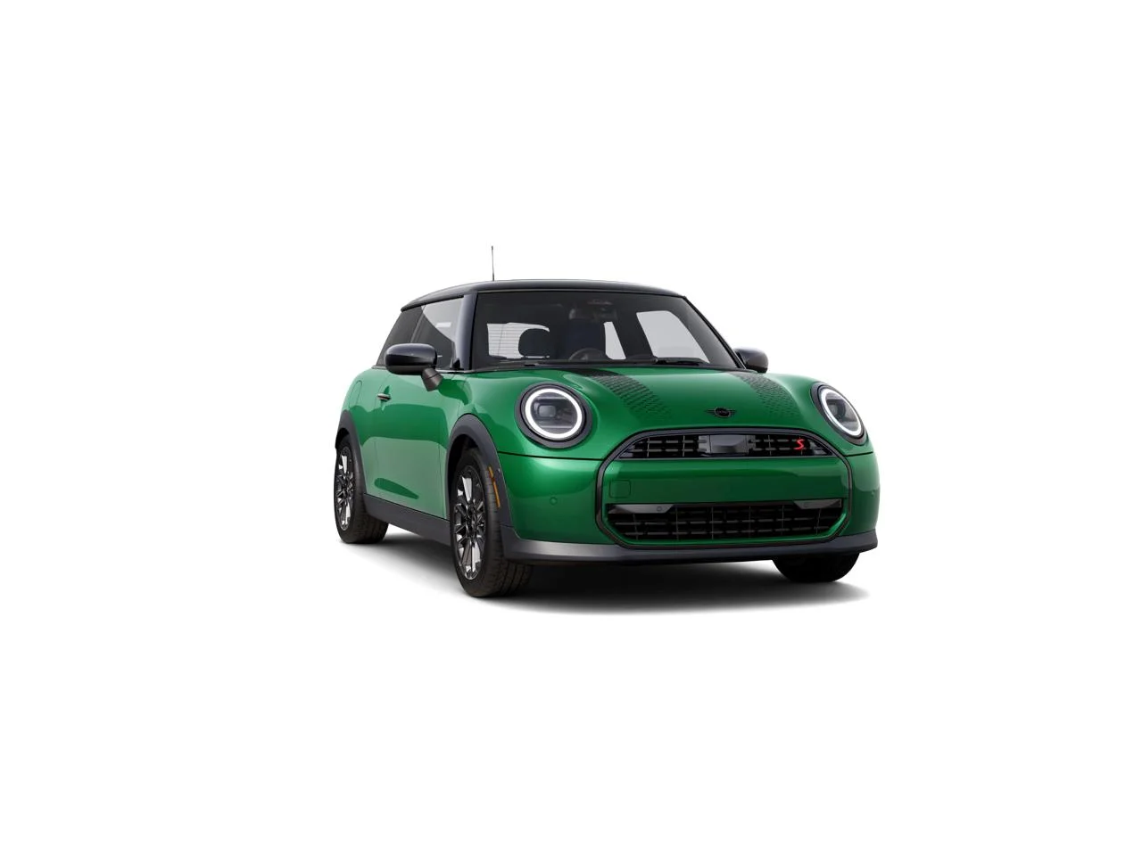New 2027 British Racing Green IV Metallic MINI SIGNATURE PLUS image 1