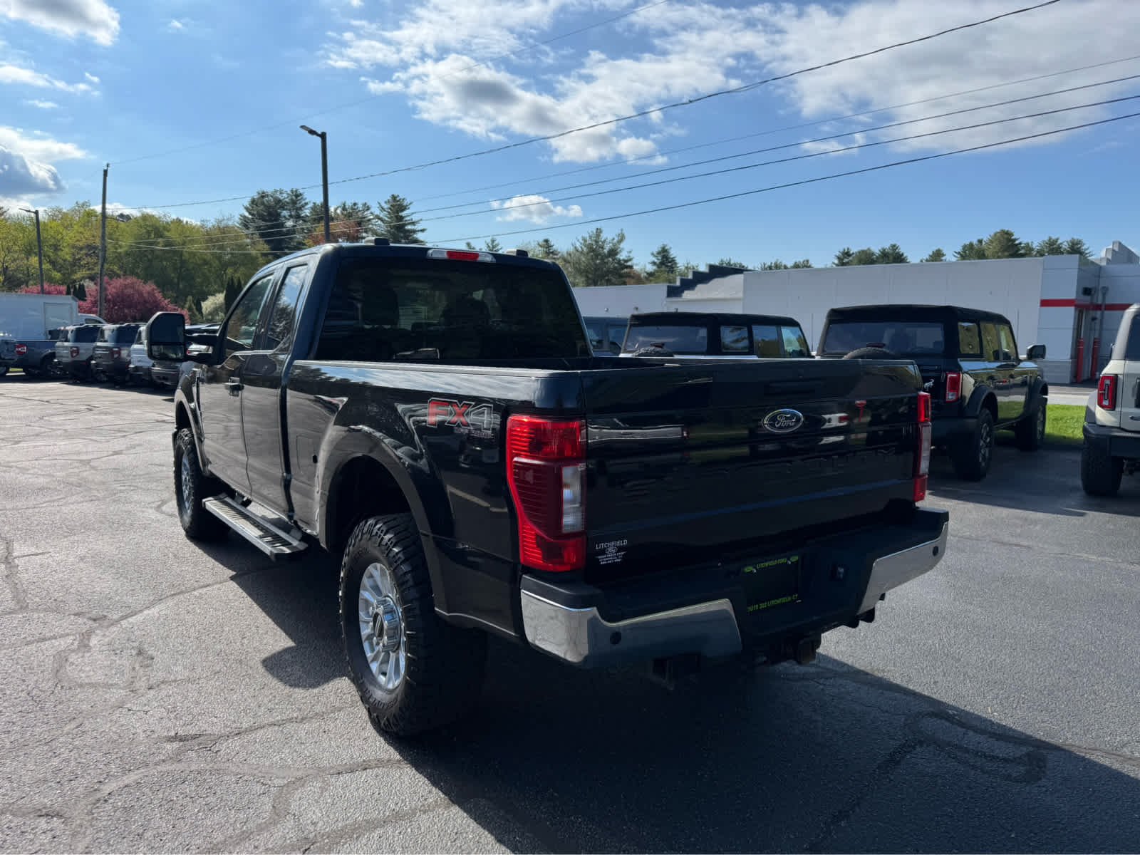 Used 2021 Agate Black Metallic Ford XLT image 3