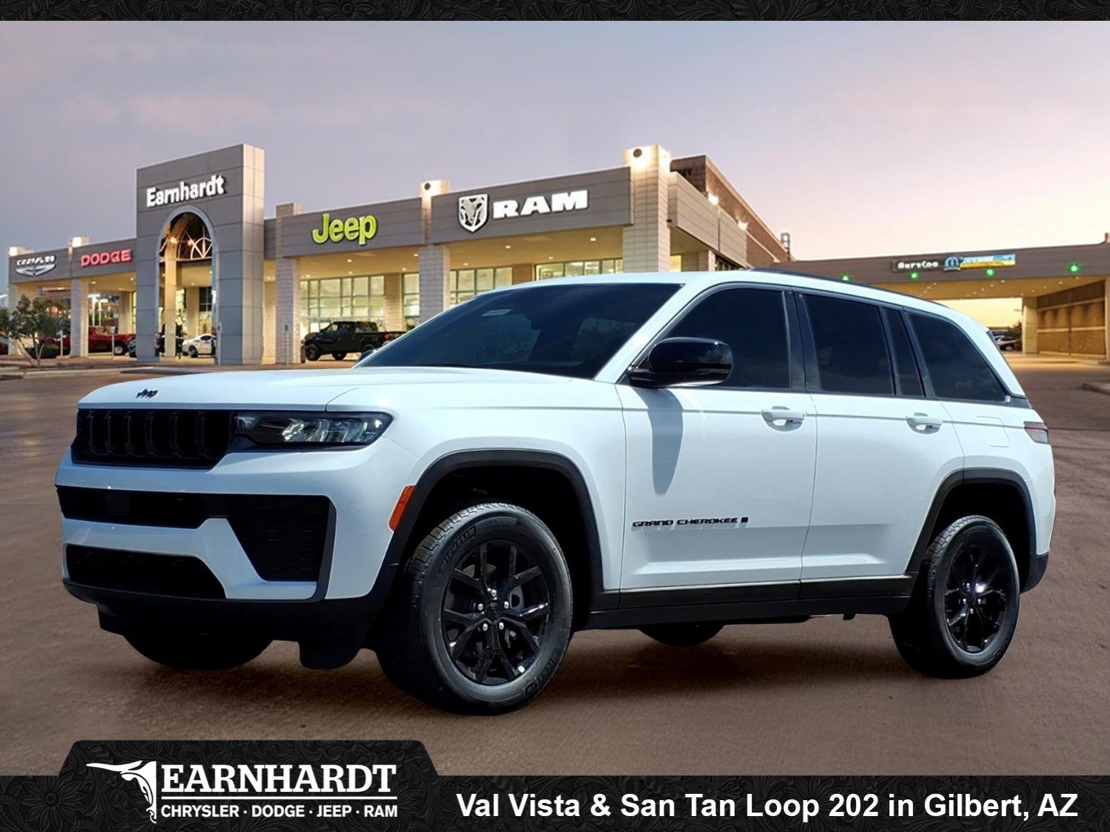 New 2026 Bright White Clear-Coat Exterior Paint Jeep Laredo Altitude image 1