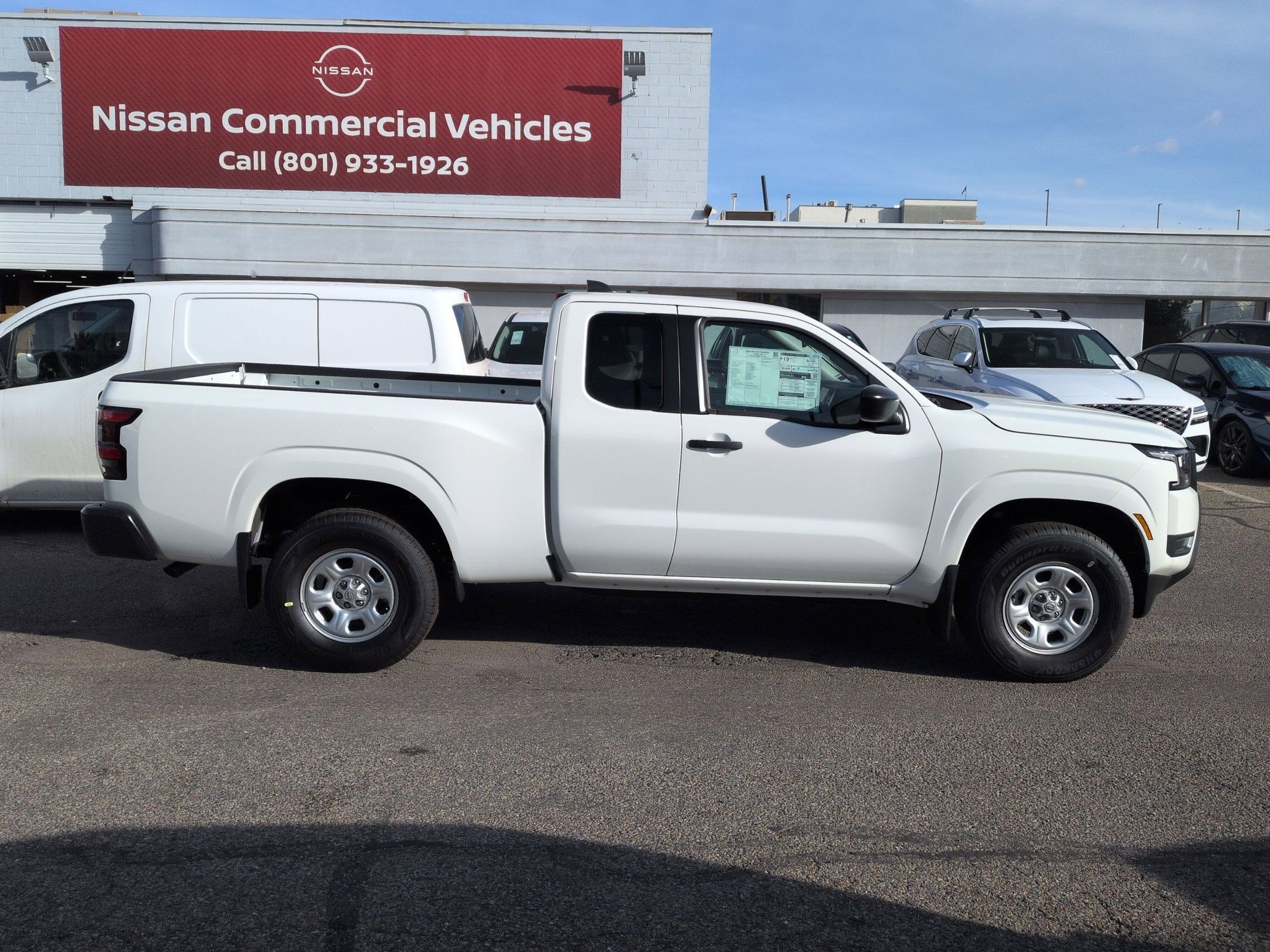 New 2026 Glacier White Nissan King Cab® S image 2