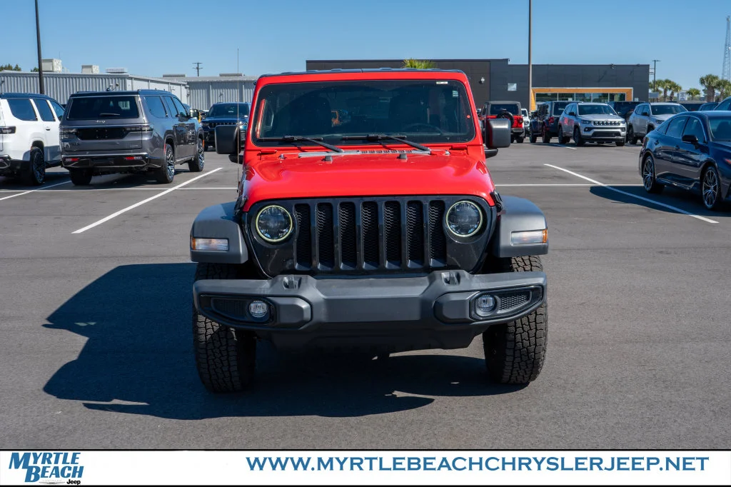 Used 2023 Red Clearcoat Jeep Sport image 9