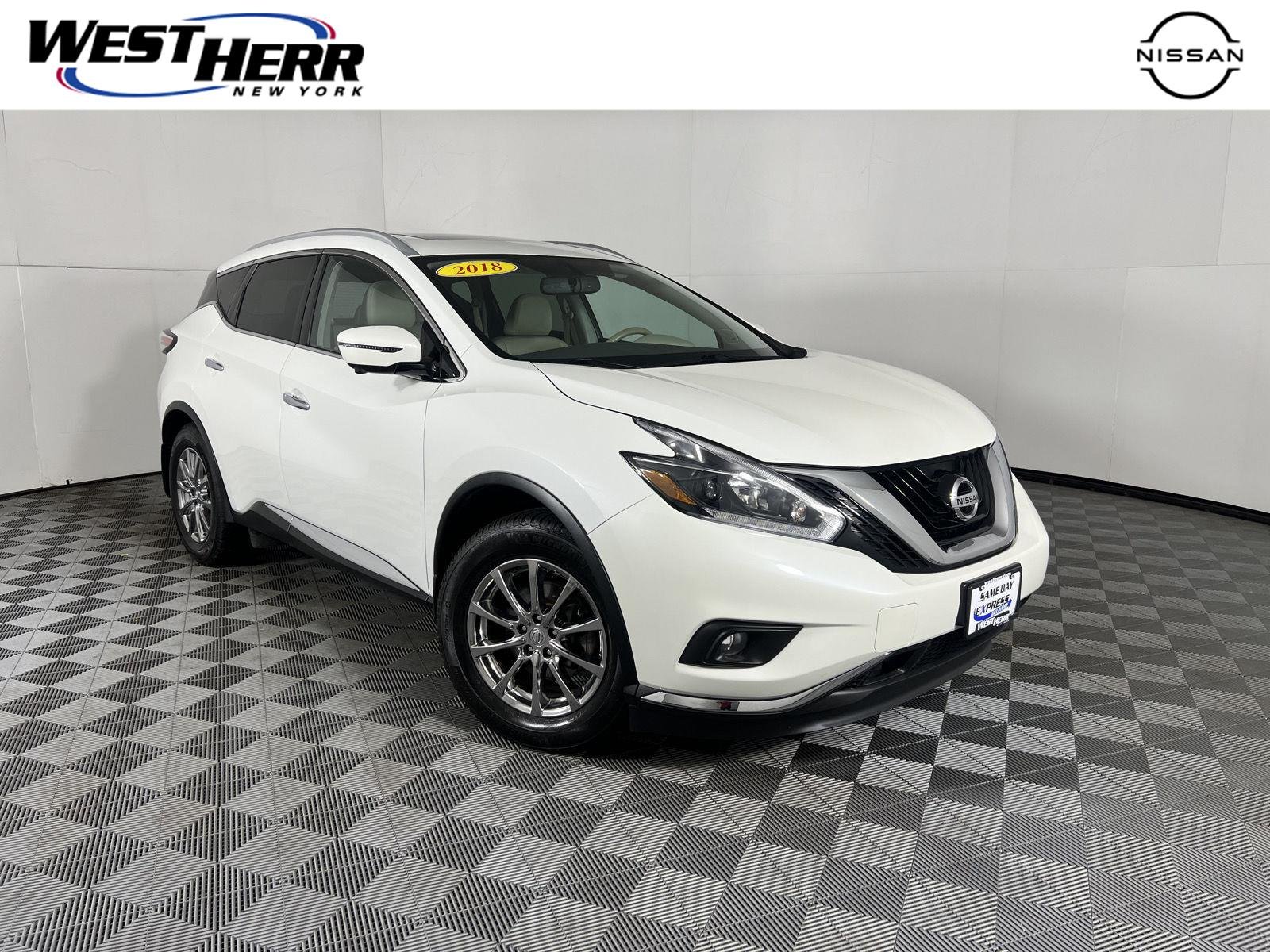 Used 2018 Pearl White Nissan SL image 1