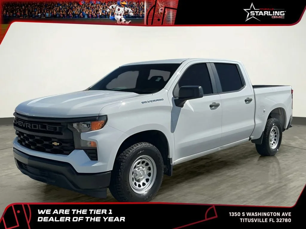 Used 2023 Summit White Chevrolet WT image 1