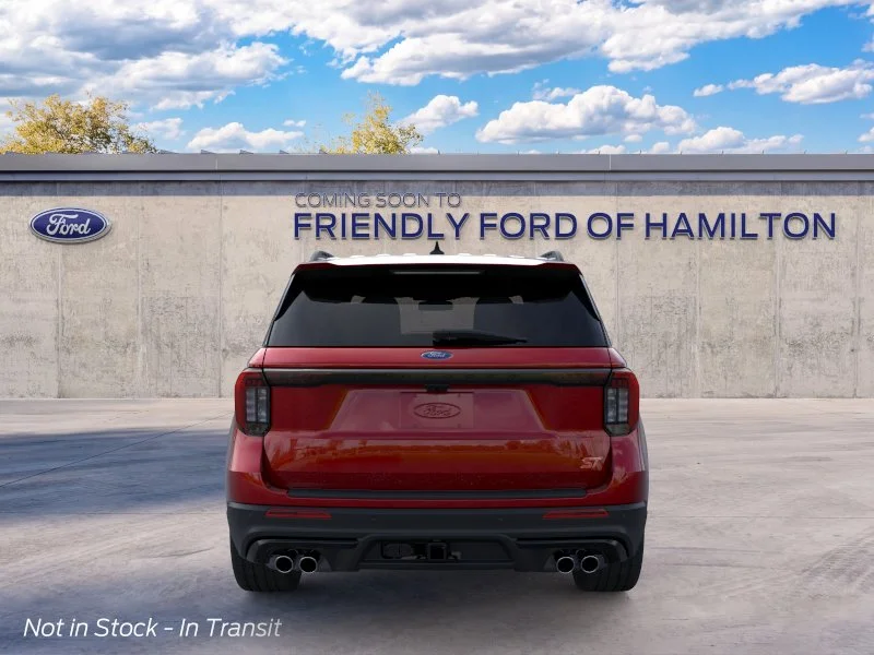 New 2026 Rapid Red Metallic Tinted Clearcoat Ford ST image 5