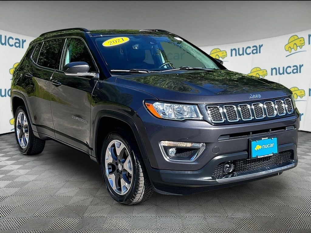 Used 2021 Gray Jeep Limited image 1