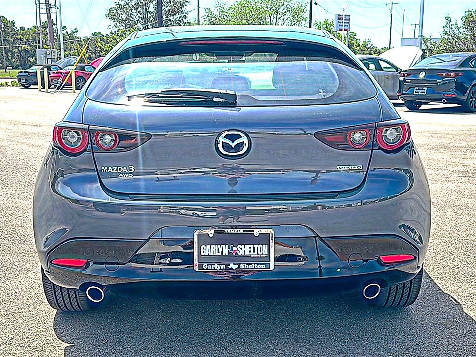 Used 2025 Polymetal Gray Metallic Mazda 2.5 S Carbon Edition image 7