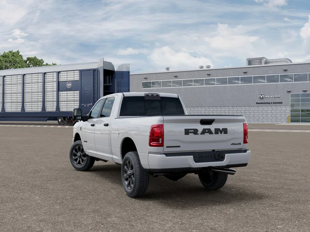 New 2026 Bright White Clear-Coat Exterior Paint RAM Big Horn image 3