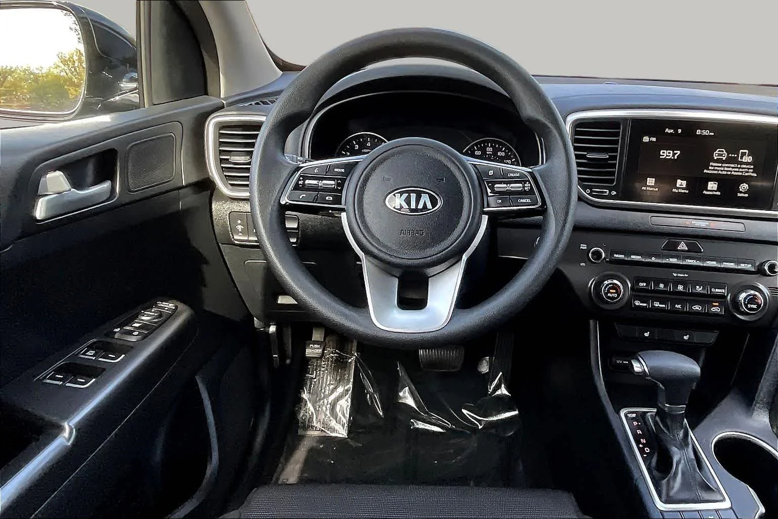 Used 2022 Black Cherry Kia LX image 11