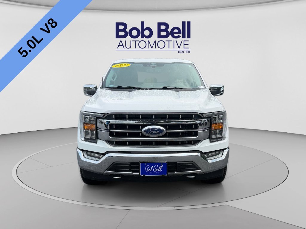Used 2022 Oxford White Ford Lariat image 2