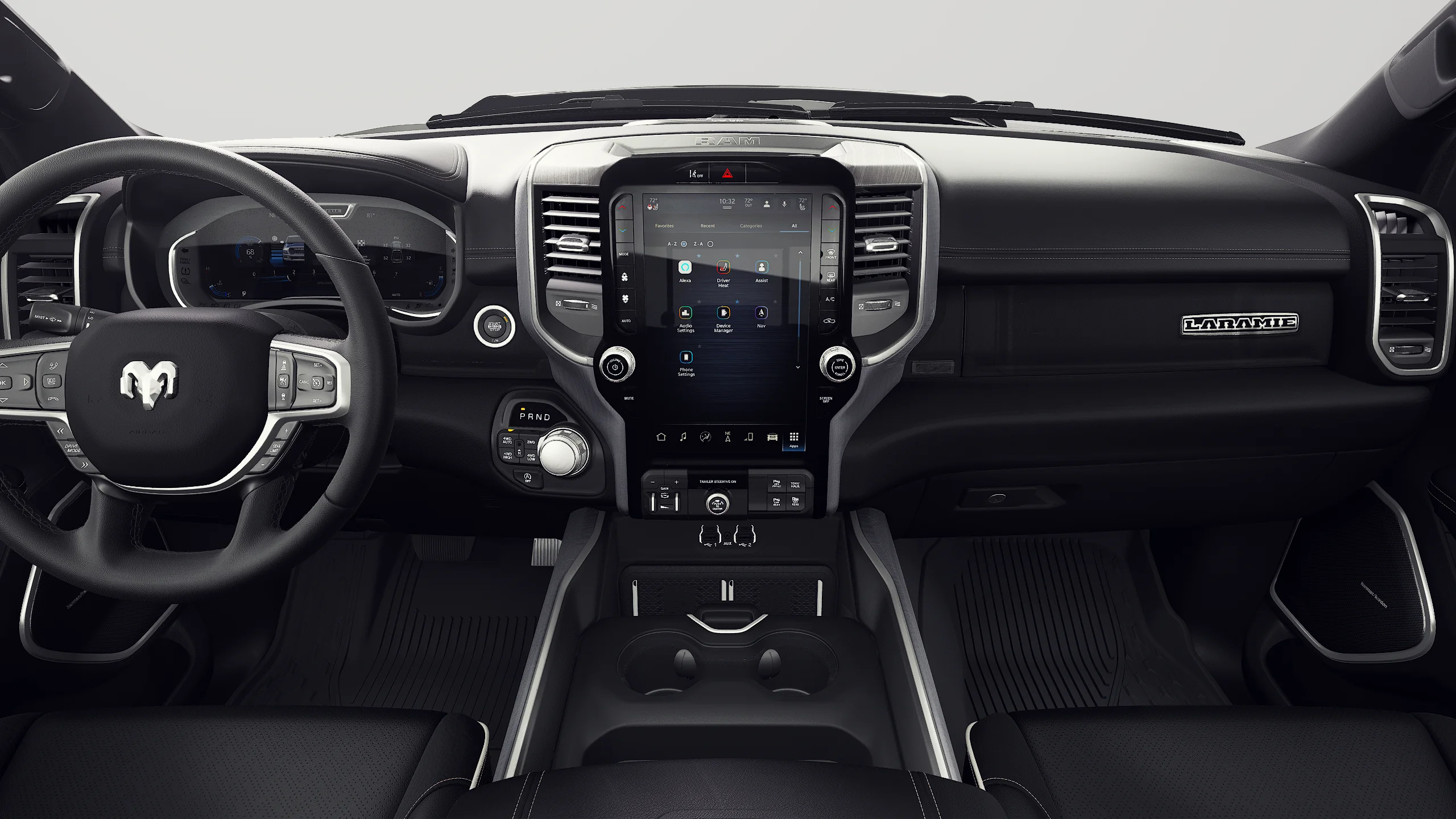 New 2027 Diamond Black Crystal Pearl-Coat Exterior Paint RAM Laramie image 18