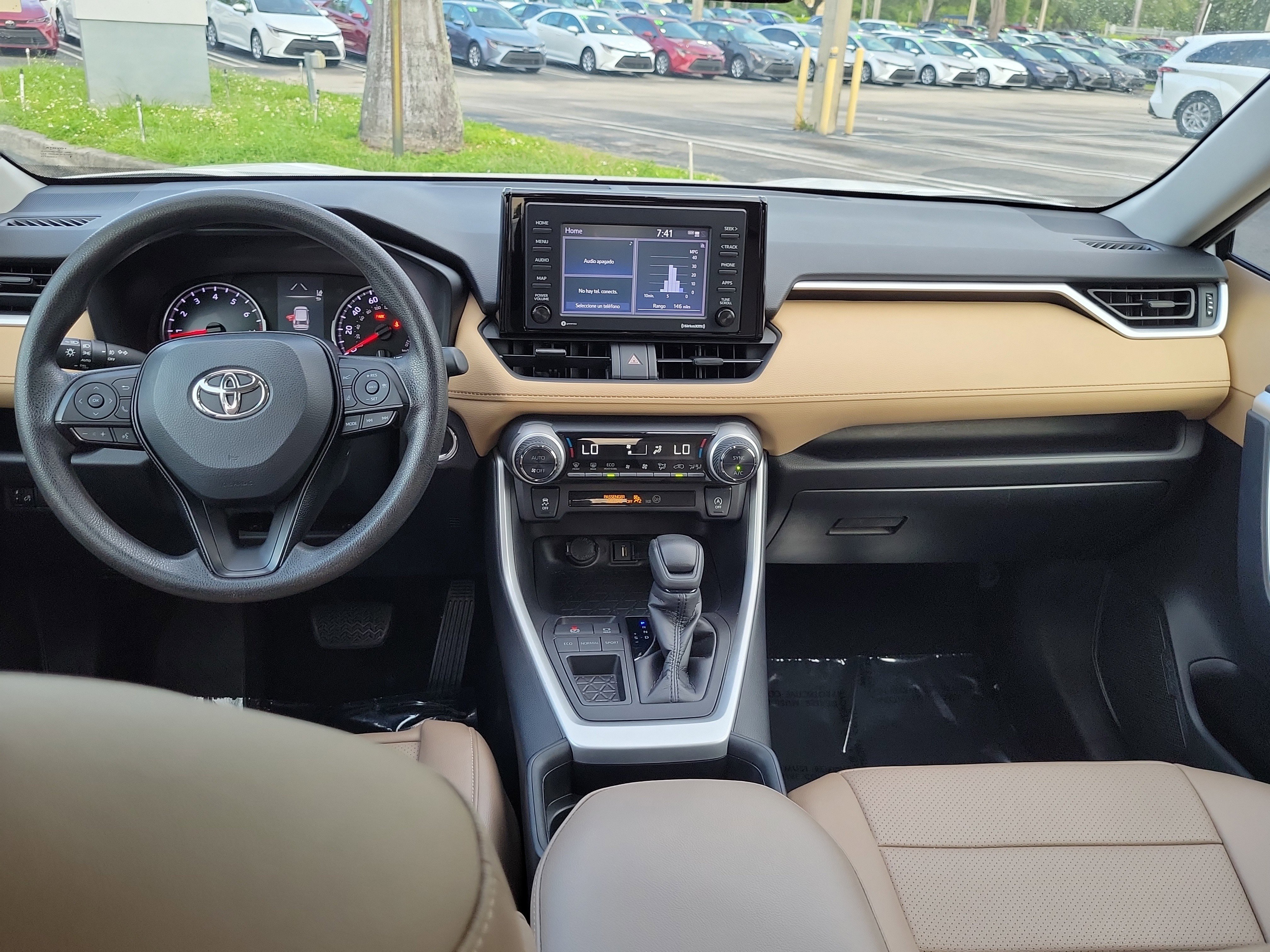 Used 2021 Super White Toyota XLE image 10