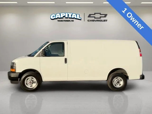 Used 2023 Summit White GMC Work Van image 2