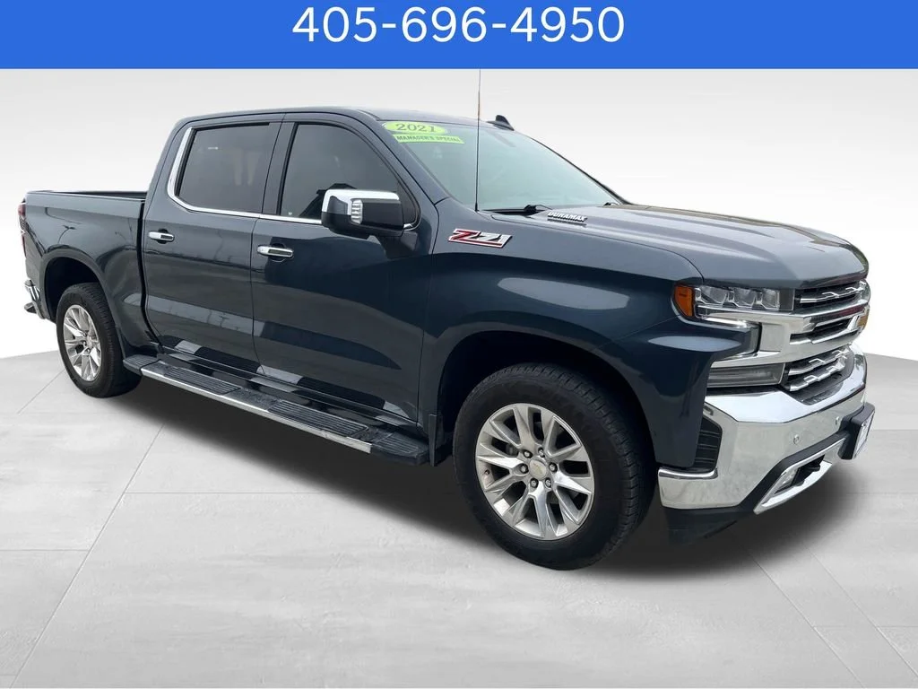 Pre-Owned 2021 Chevrolet Silverado 1500 LTZ
