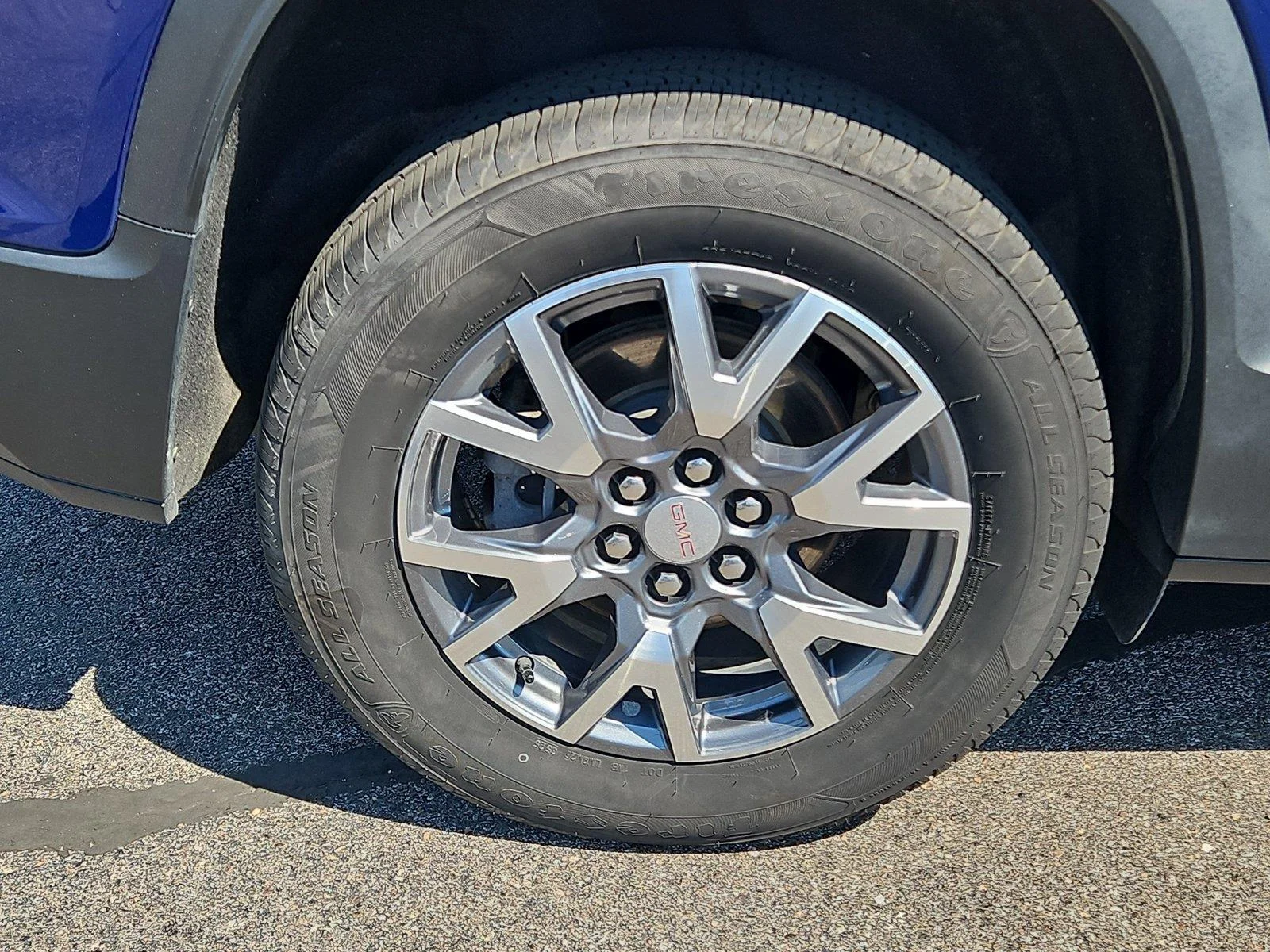 Used 2023 ULTRA BLUE METALLIC GMC SLT image 5