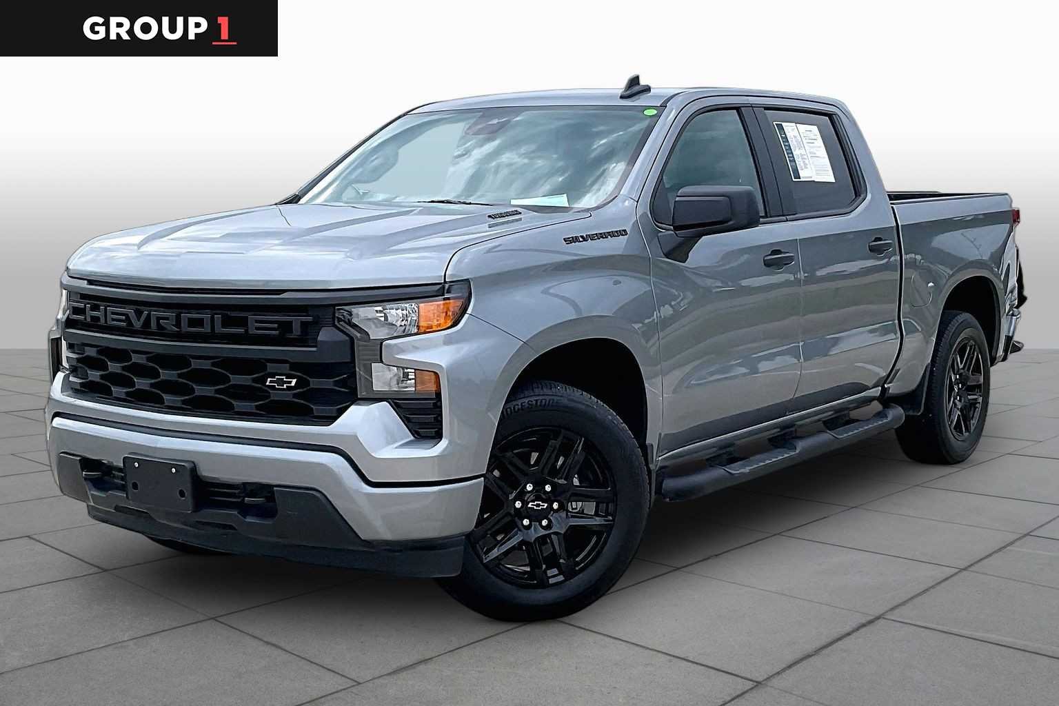 Certified Used 2026 Sterling Gray Metallic Chevrolet Custom image 1