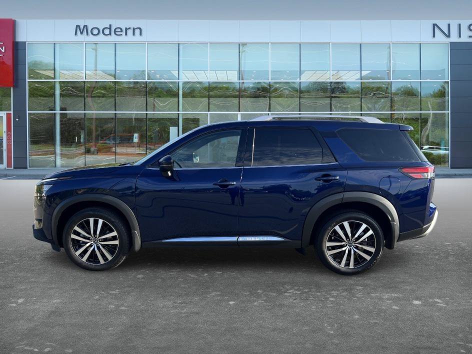 Used 2025 Deep Ocean Blue Pearl Nissan Platinum image 8