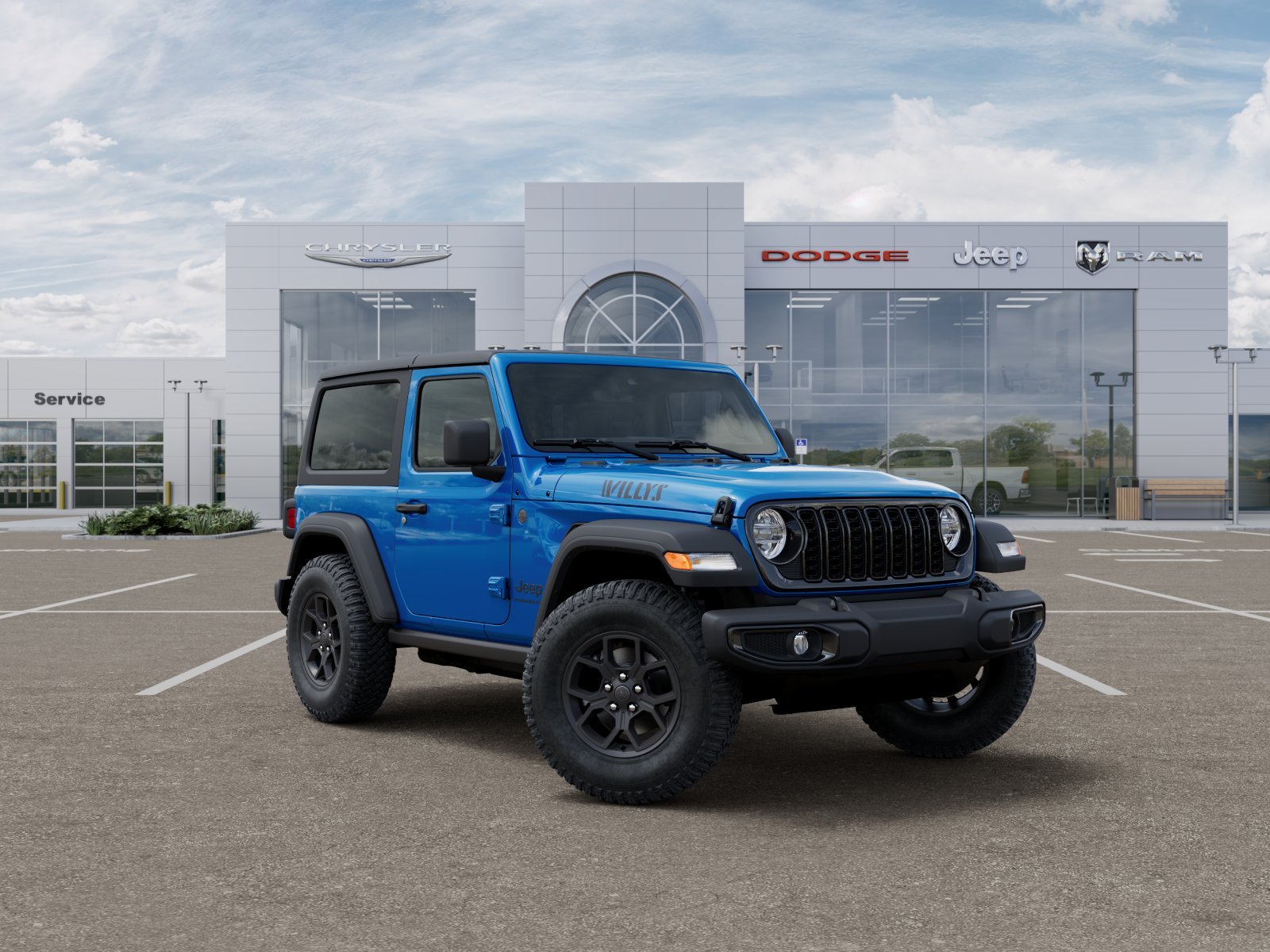 New 2026 Hydro Blue Pearlcoat Jeep Willys image 24