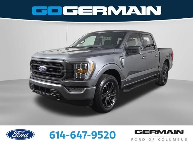 Certified Used 2022 Carbonized Gray Metallic Ford XLT image 1