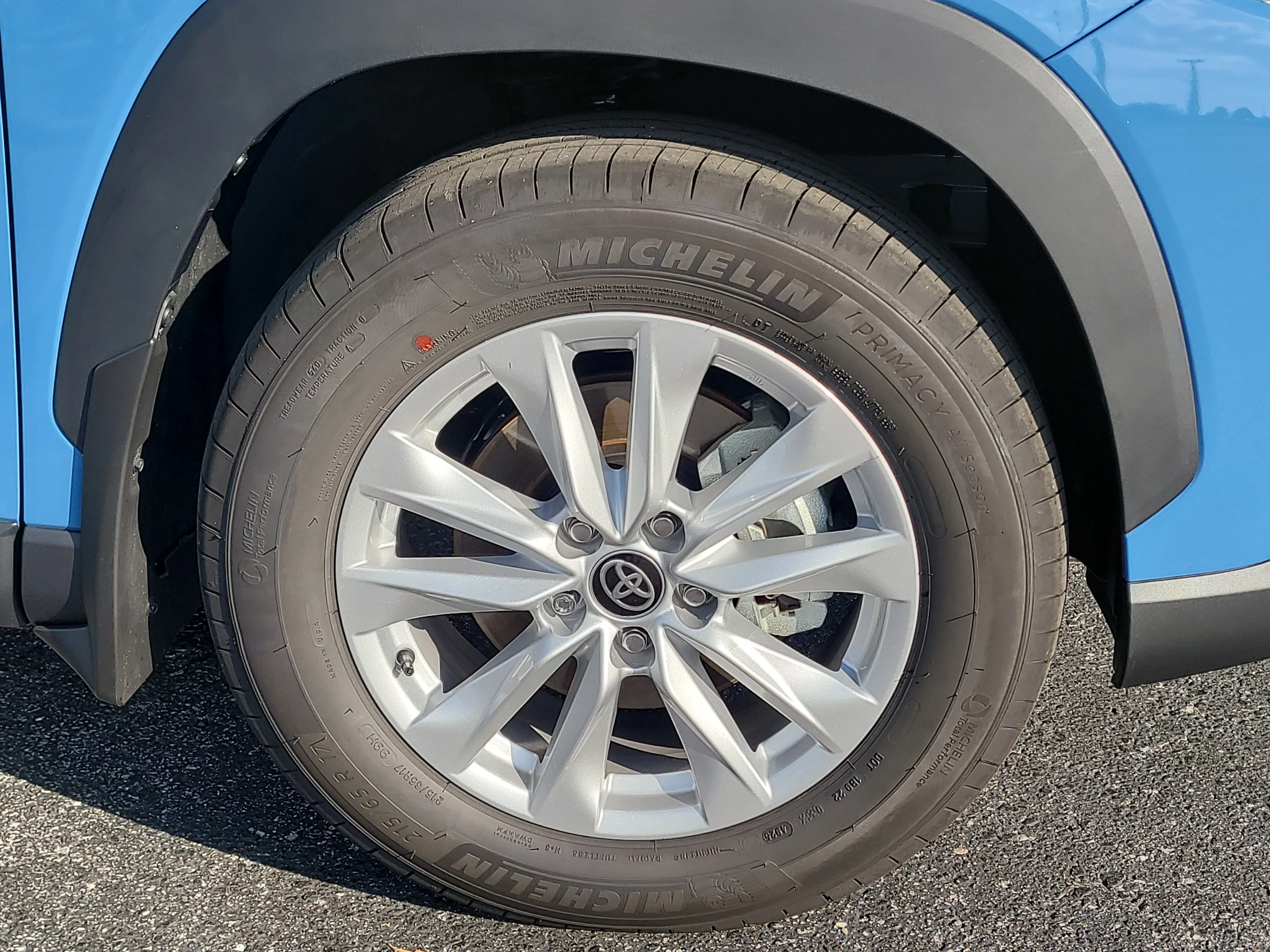 Used 2026 Blue Toyota LE image 8