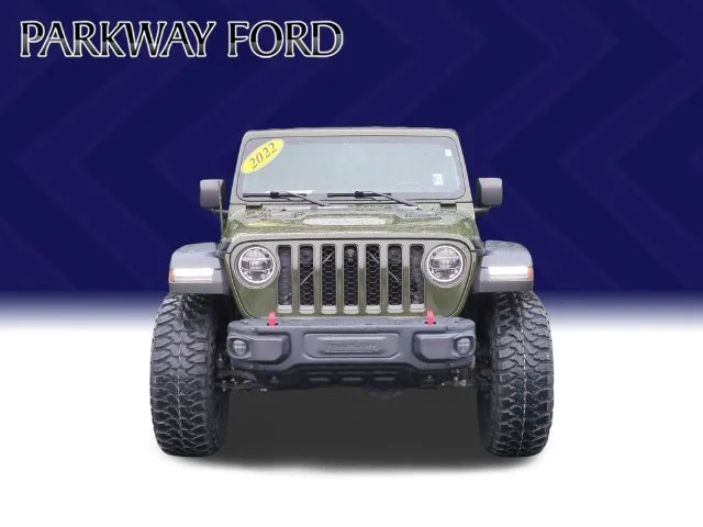 Used 2021 Green Jeep Rubicon image 8
