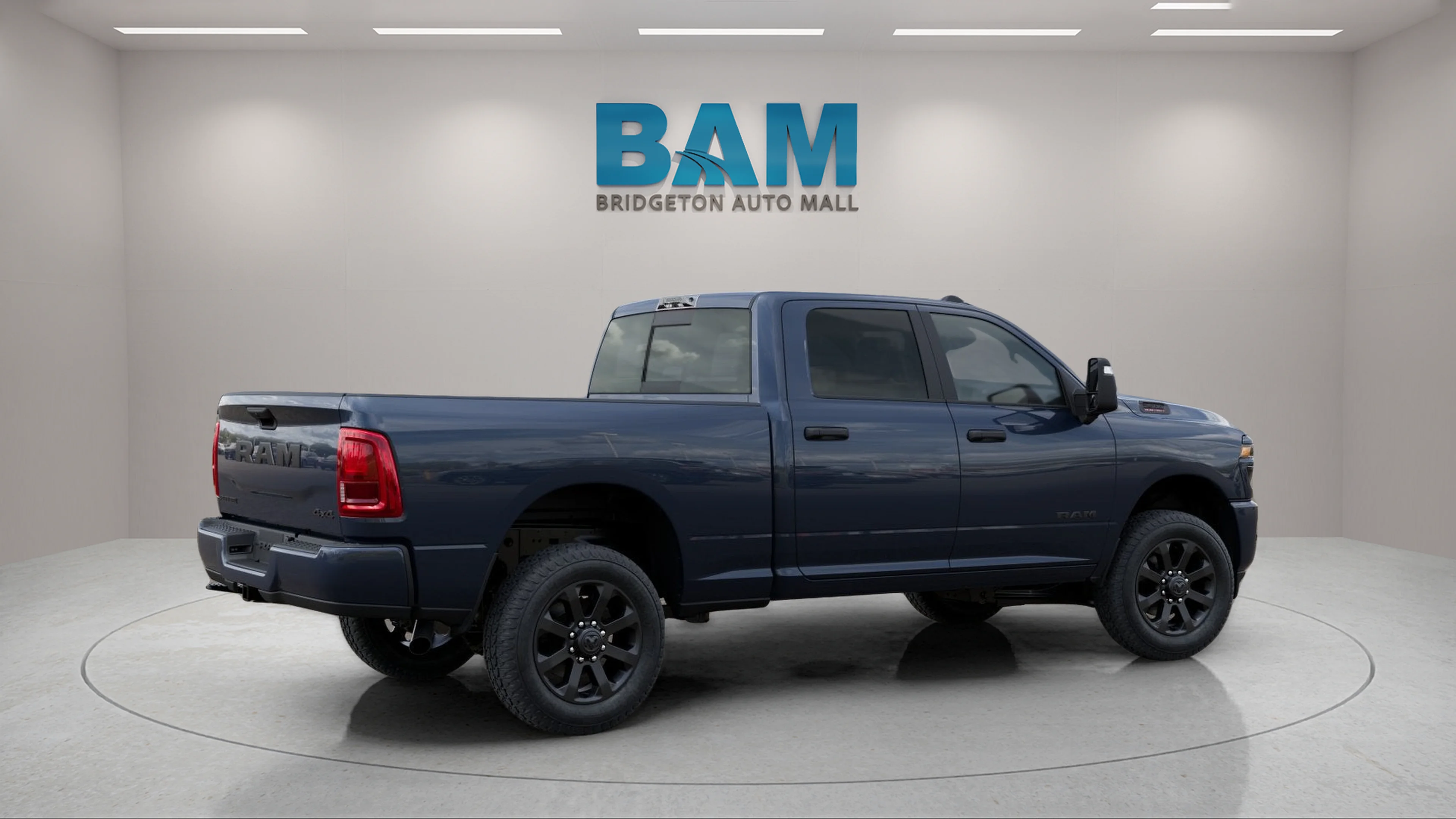 New 2026 Forged Blue Metallic Exterior Paint RAM Big Horn image 6
