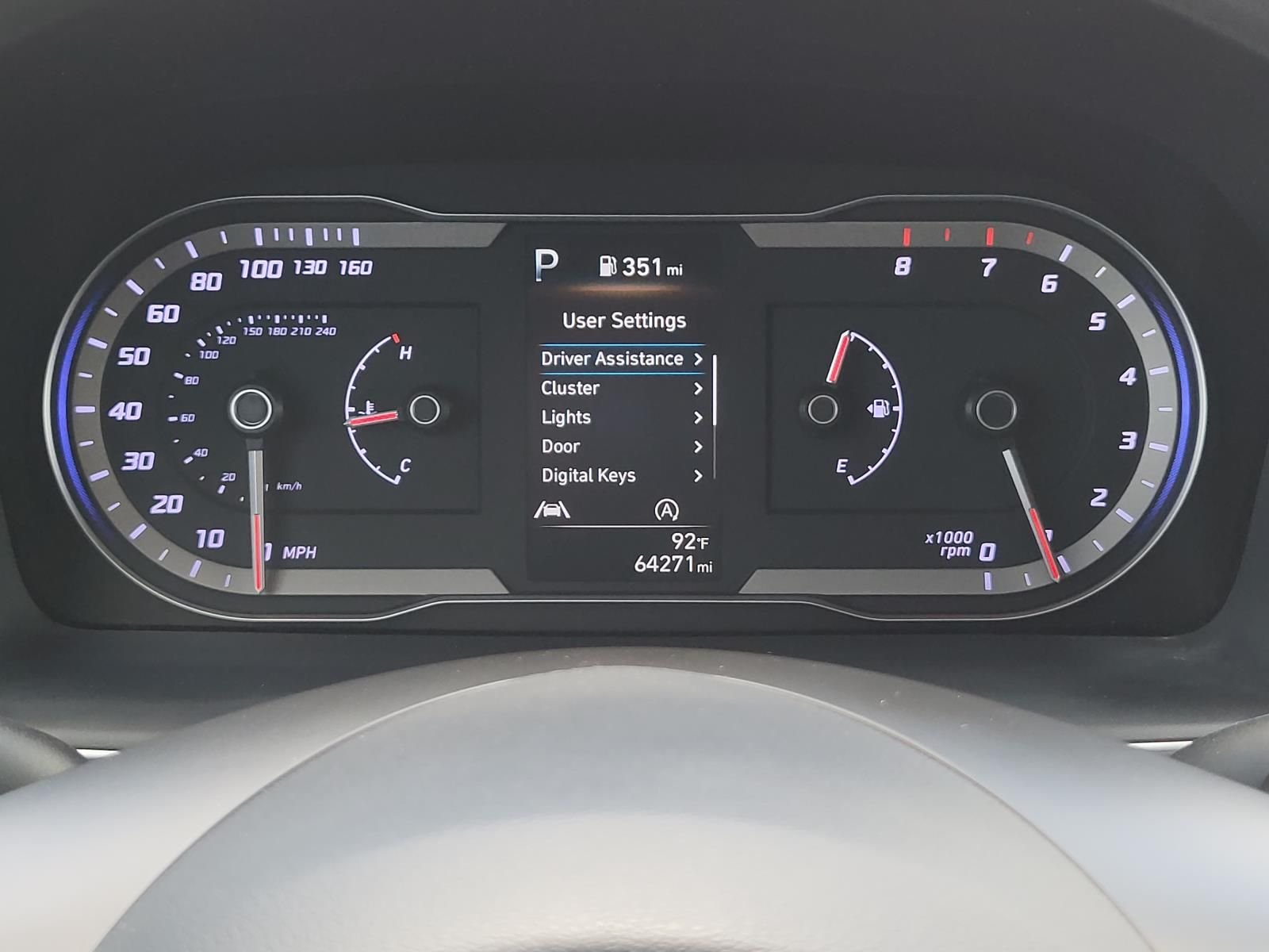 Used 2024 Intense Blue Hyundai SEL image 29