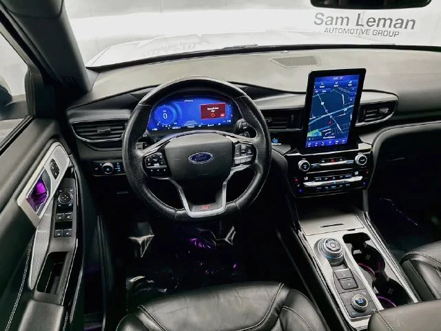 Used 2021 White Metallic Ford ST image 22