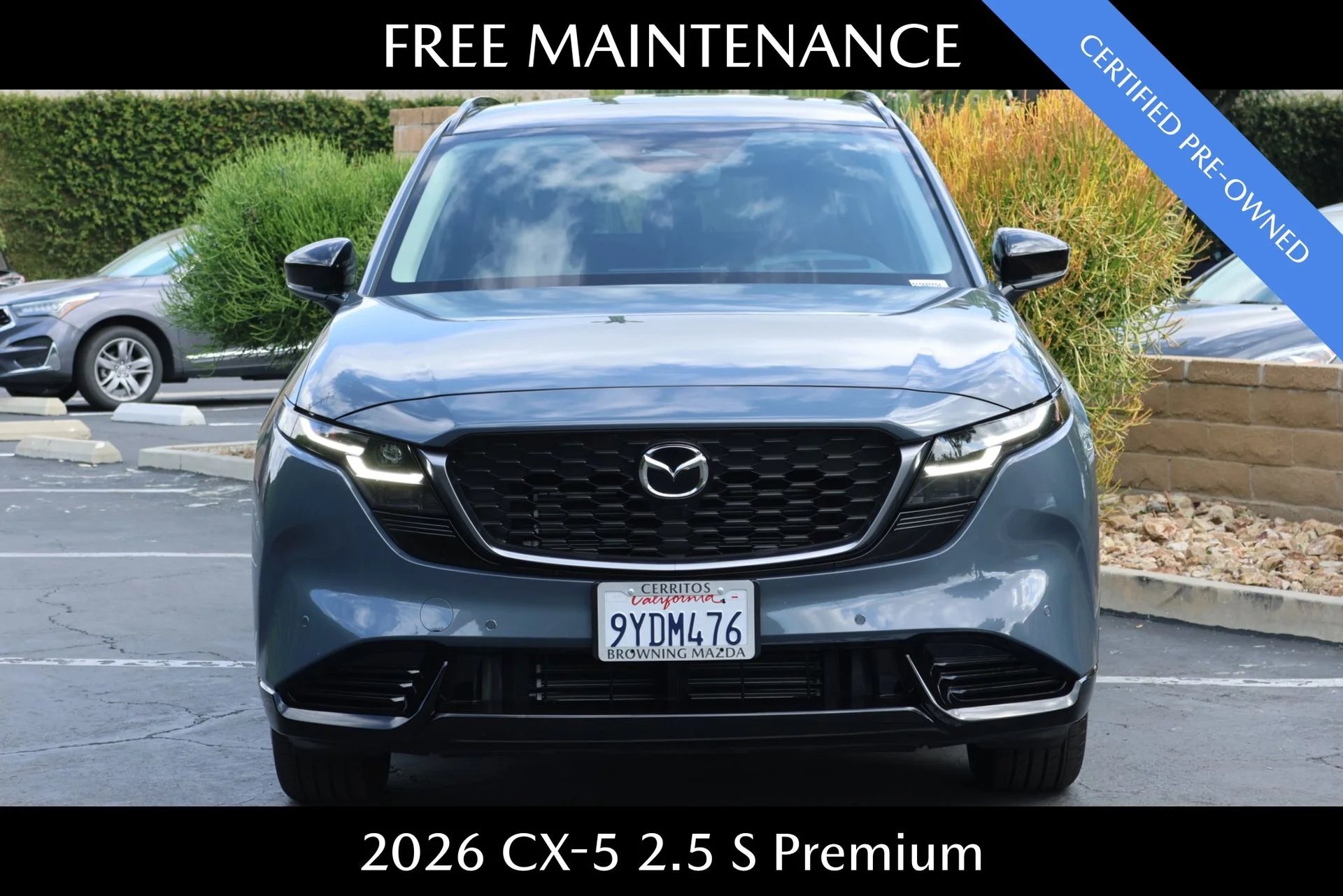 Certified Used 2026 Gray Mazda 2.5 S Premium image 3