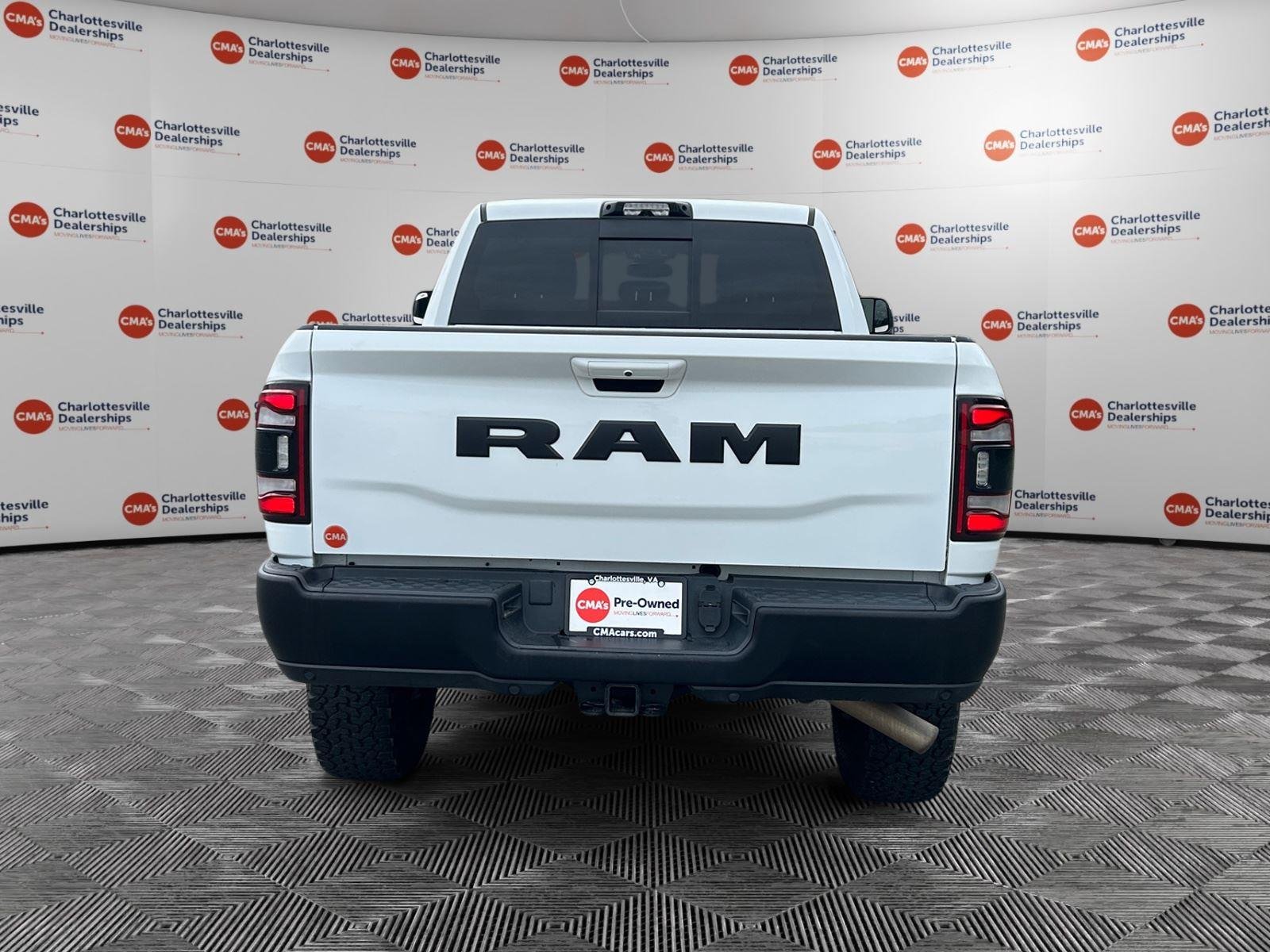 Used 2022 Bright White Clearcoat Ram Power Wagon image 4