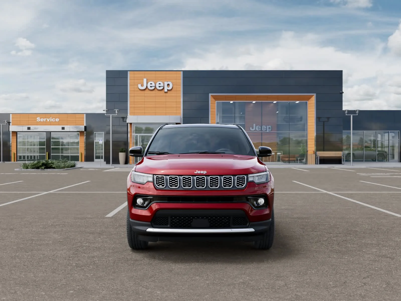 New 2026 Red Hot Pearlcoat Jeep Limited image 6