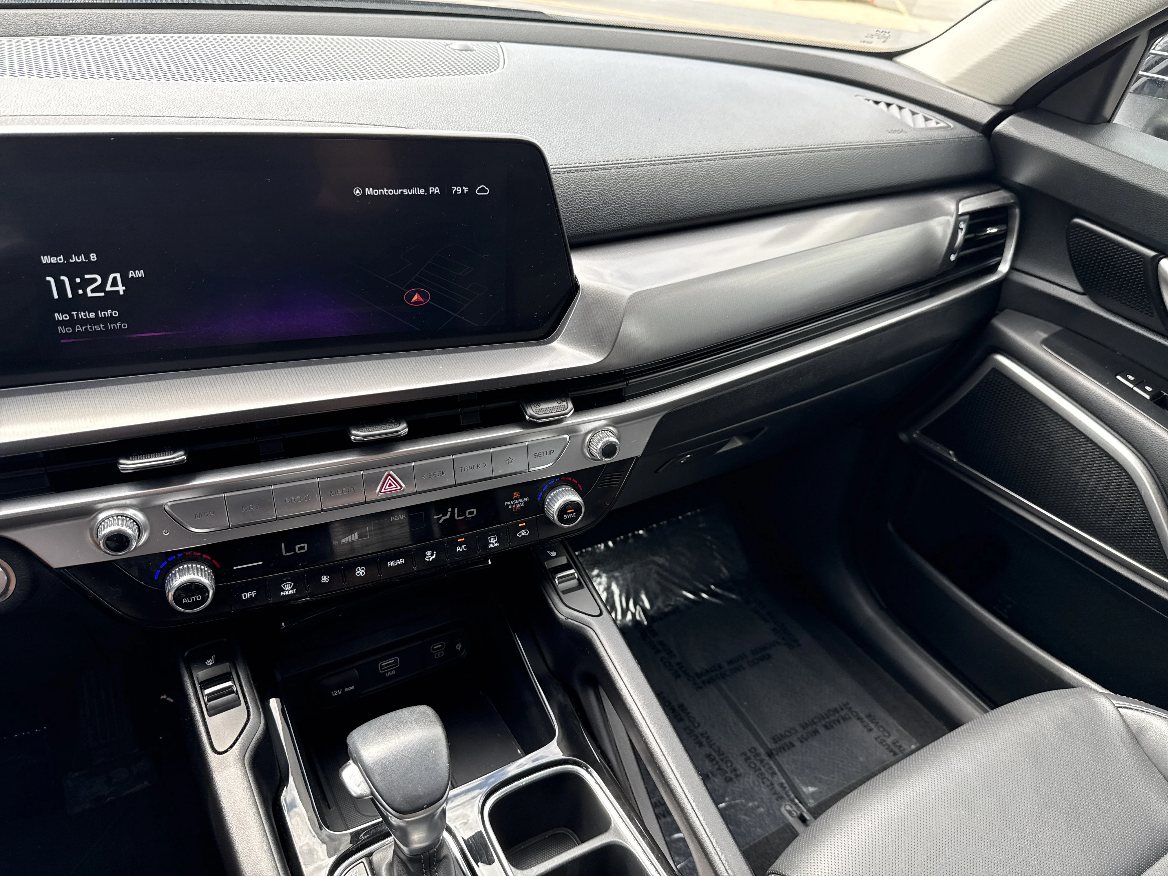 Used 2024 Ebony Black Kia S image 26