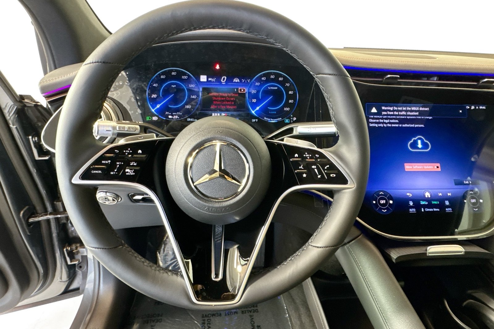 New 2026 Selenite Grey Metallic Mercedes-Benz EQS 400 image 11