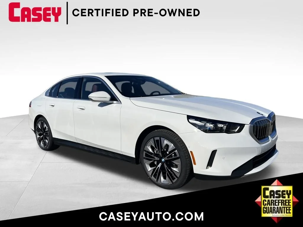 Certified Used 2026 White BMW 530i xDrive image 1