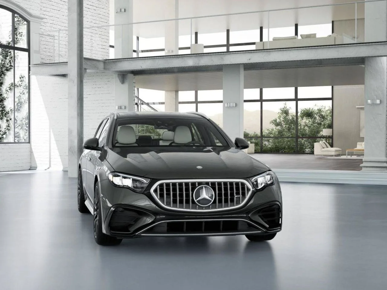 New 2026 Graphite Grey Metallic Mercedes-Benz AMG® E 53 E 4MATIC+ Wagon image 8
