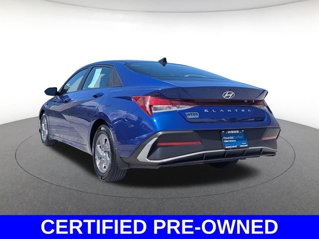 Certified Used 2024 Blue Hyundai SE image 6