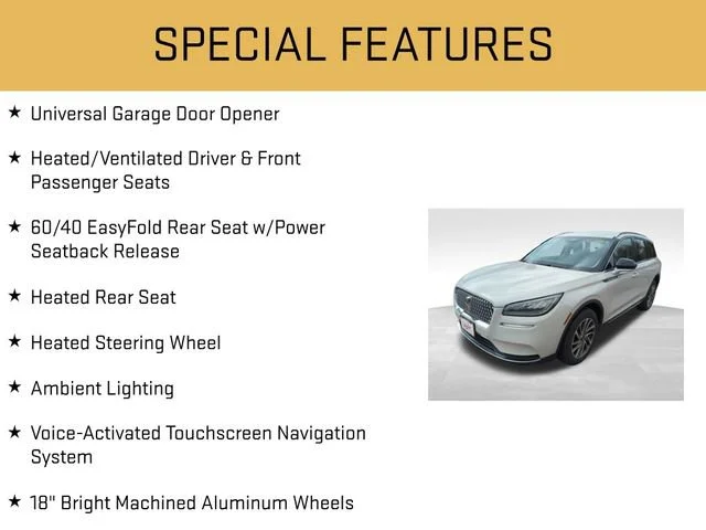 Used 2021 White Lincoln Standard image 20