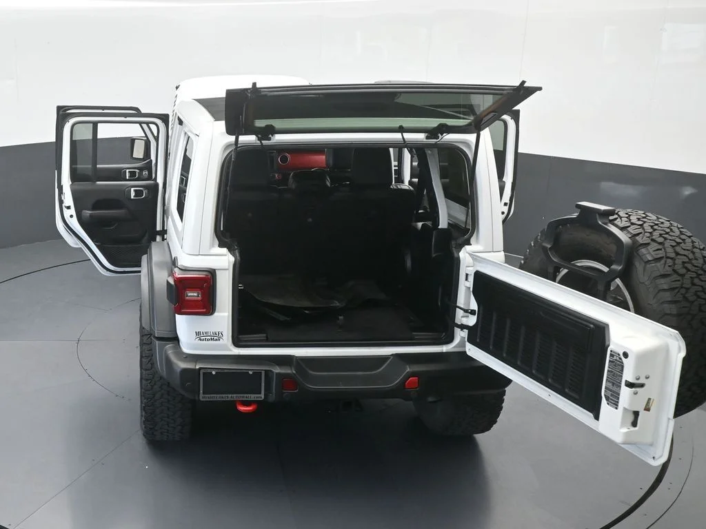 Used 2022 Bright White Clearcoat Jeep Unlimited Rubicon image 70