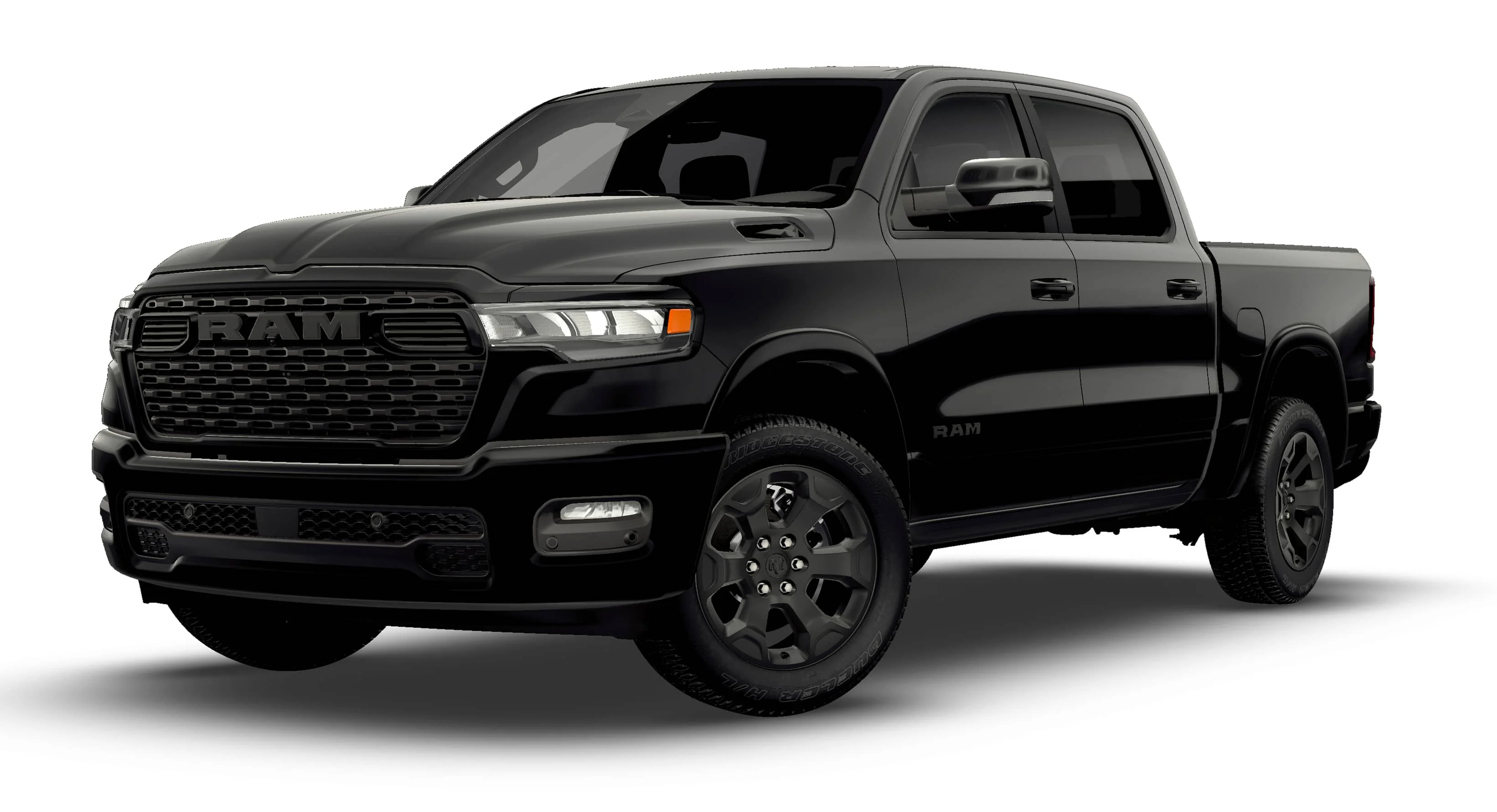 New 2026 Diamond Black Crystal Pearl-Coat Exterior Paint Ram Big Horn/Lone Star image 13