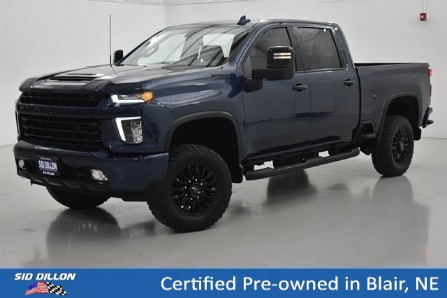 Certified Used 2022 Northsky Blue Metallic Chevrolet LTZ image 1