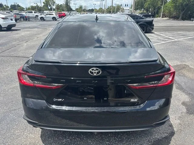 Certified Used 2025 Black Toyota SE image 5
