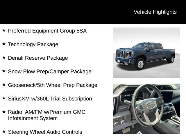 Used 2025 Downpour Metallic GMC Denali DRW image 7