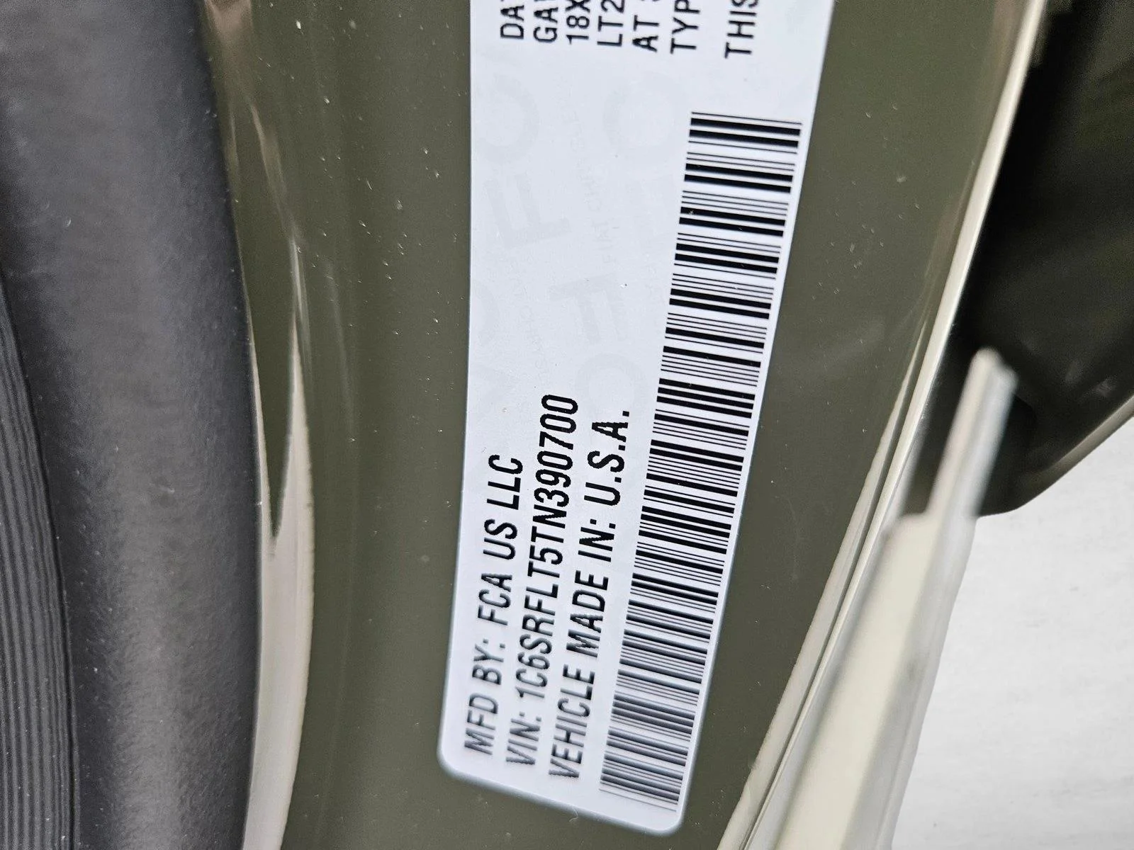 New 2026 Tank Exterior Paint RAM Rebel image 17