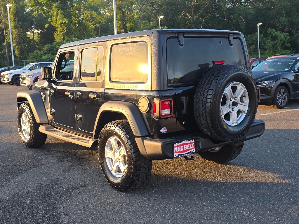 Used 2018 Black Clear Coat Jeep Unlimited Sport S image 13