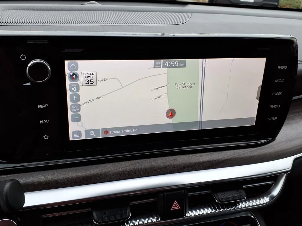 Used 2021 Blue Kia EX image 16