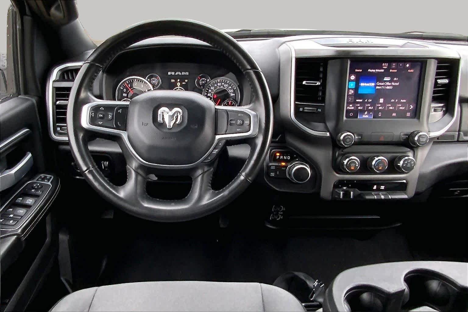 Used 2024 Bright White Clearcoat Ram Big Horn image 6