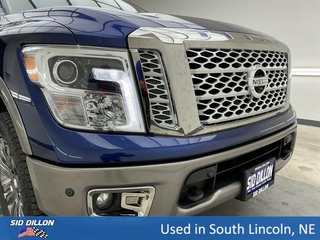 Used 2017 Deep Blue Pearl Nissan Platinum Reserve image 26