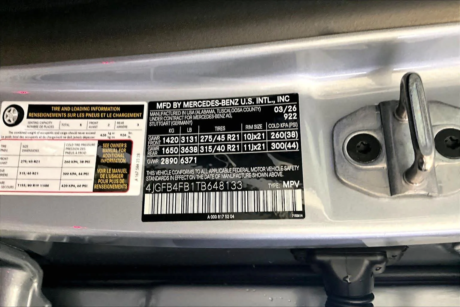 New 2026 Cirrus Silver Metallic Mercedes-Benz GLE 350 image 12