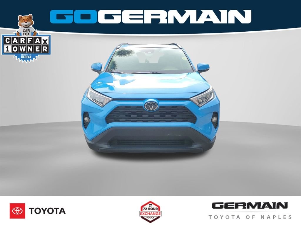 Used 2019 Blue Toyota XLE image 3