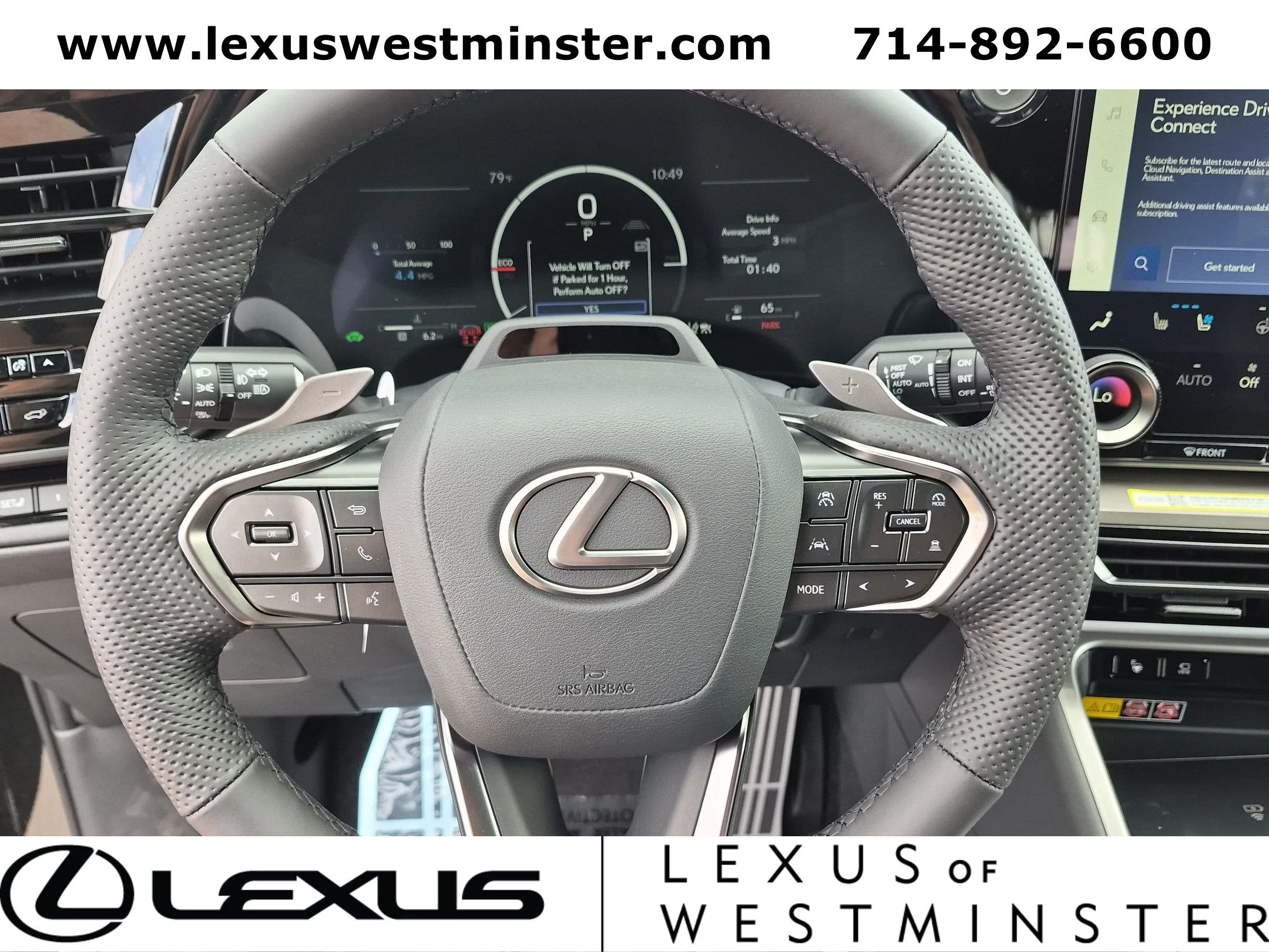 New 2026 Caviar Lexus TX 500h F SPORT PERFORMANCE PREMIUM AWD image 15